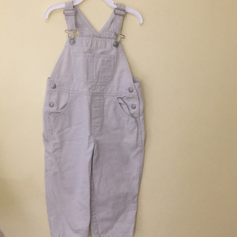 Beige coveralls
